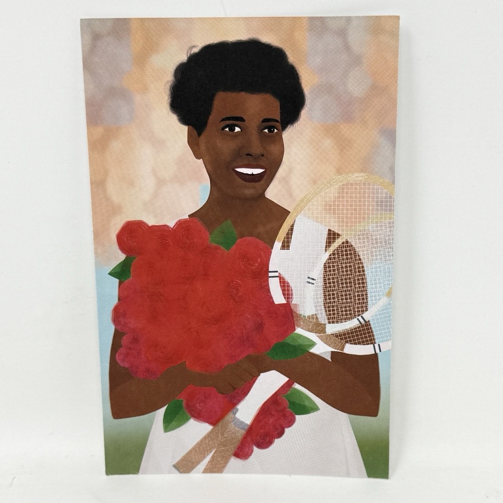 Postcard - Althea Gibson - Brave Black First --- UNPOSTED  Smithsonian‎ 2020